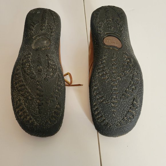 Born Women's Nubuck Leather Brown Lace Up's  Size 7.5 / 38.5 - Picture 8 of 10